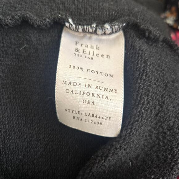 Frank & Eileen Izzie Sweatshirt Party Dress Black Quiet Luxury Women Medium - Picture 12 of 13